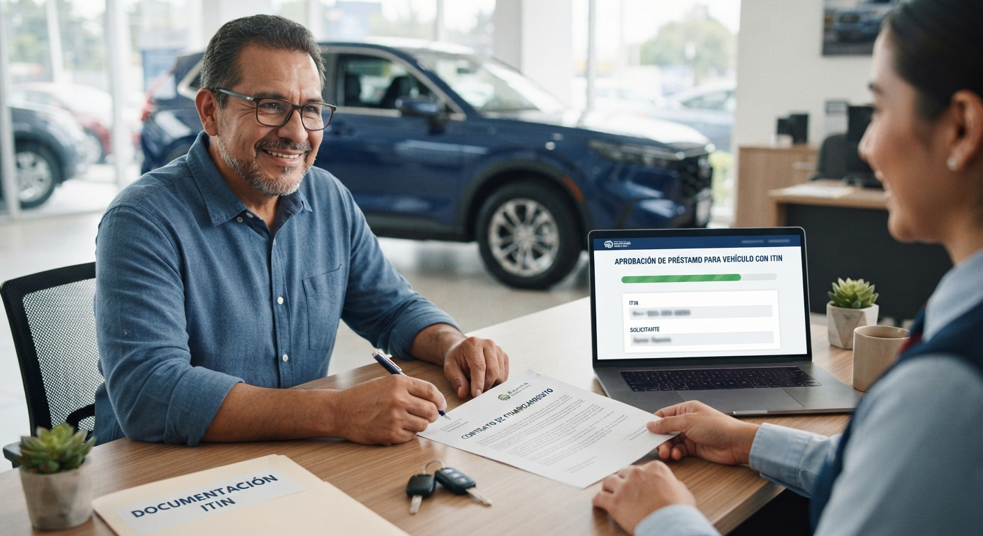 préstamo para carro con ITIN